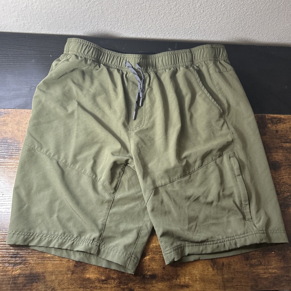 Gerry Shorts Men's Large Explore The Possibilities Green‎ Sweats Workout